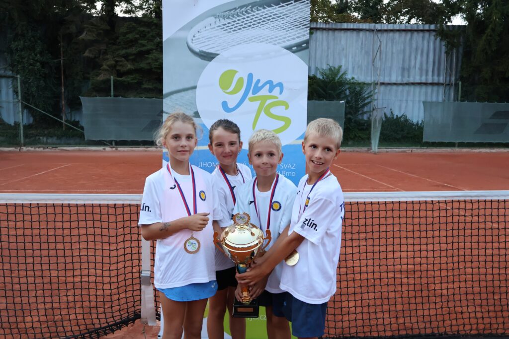 Babytenisté TK Zlín vyhráli turnaj v ŽLTC Brno.